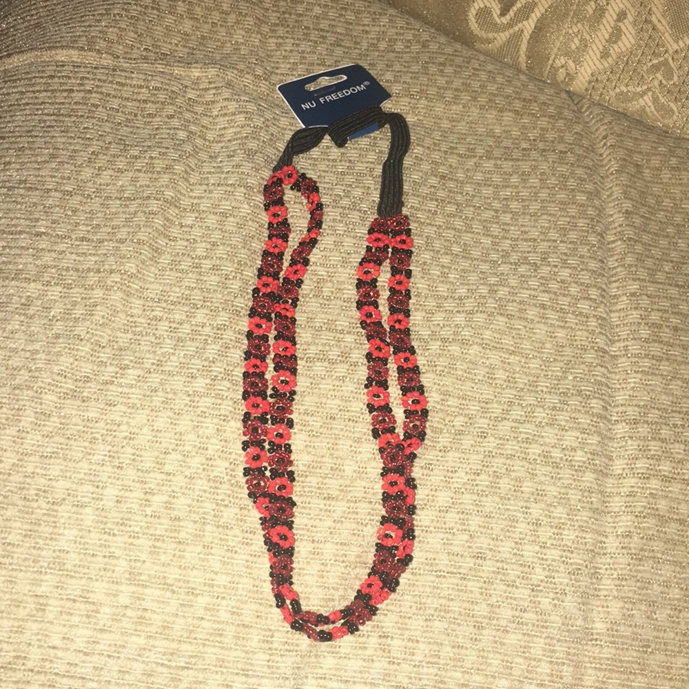 🌹 NWT Nu Freedom Hippie Style Beaded Headband